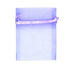 Lavender Colour Mini Organza Gift Bags